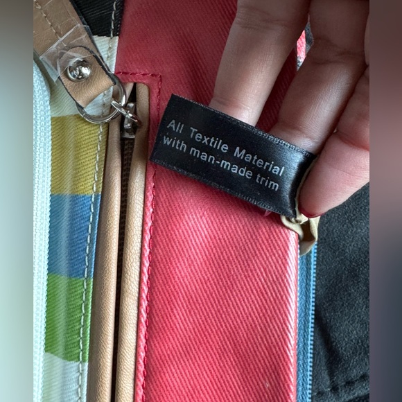 Giani Bernini multicolored striped adjustable bag - Picture 5 of 14